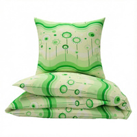 Zielona Pościel flanela 160x200 + poszewka na poduszkę 70x80 [562zielony]