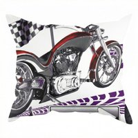 Poszewka z kory 40x40 | 045nowy | fioletowa | motory