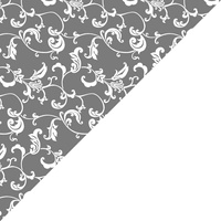 Apaszka bandamka bandana chustka | 193sza | szara | ornament