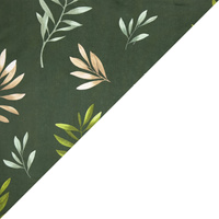 Apaszka bandamka bandana chustka | 247but | zielona | liście