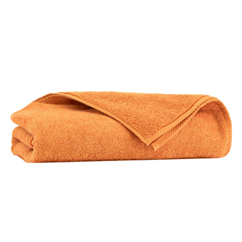 Ręcznik frotte z bawełny egipskiej 70x140 Kiwi pomarańcz