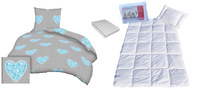 Komplet 100x160 + 40x60 + prześcieradło jersey 80x160  330turk