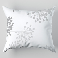 Poszewka z kory 40x40 | 092sza | szara | dmuchawce