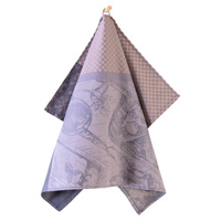 Ścierka kuchenna z bawełny organicznej tosca szara