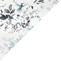 Apaszka bandamka bandana chustka | 131mie | miętowa | kwiaty