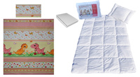 Komplet 100x160 + 40x60 + prześcieradło jersey 80x160  dino różowe