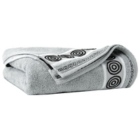 Ręcznik frotte z bawełny egipskiej 70x140 rondo szary