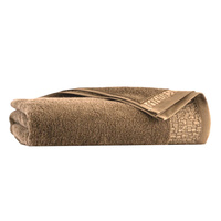 Ręcznik frotte z bawełny egipskiej 70x140 elena brąz