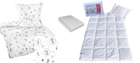 Komplet 100x160 + 50x60 + prześcieradło jersey 80x160 314sarna
