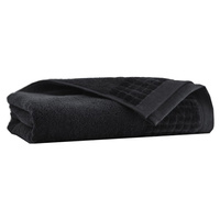 Ręcznik frotte z bawełny egipskiej 70x140 Paulo czarny