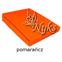 Prześcieradło pokrowiec na przewijak 50x70/80 Jersey Pomarańczowe