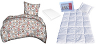 Komplet 100x160 + 40x60 + prześcieradło jersey 80x160 400SSZ