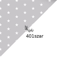 Apaszka bandamka bandana chustka | 401szar | szara | gwiazdki