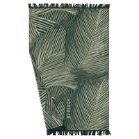 Ręcznik kąpielowy saunowy 100x160 palms green