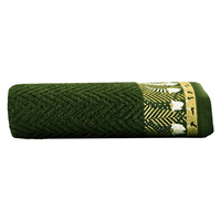 Ręcznik frotte 70x140 gnom zielony