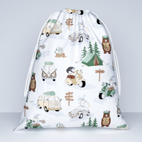 Worek na pościel do przedszkola żłobka 099beż