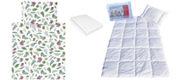Komplet 100x160 + 50x60 + prześcieradło jersey 80x160 124pap