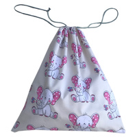 Worek szkolny na buty 314różowy