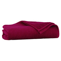 Ręcznik frotte z bawełny egipskiej 50x100 Kiwi bordo