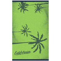 Ręcznik kąpielowy plażowy 100x160 california zielony