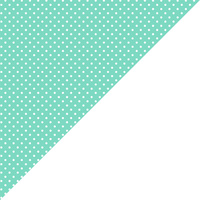 Apaszka bandamka bandana chustka | gromie | miętowa | groszki
