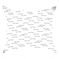 Poszewka bawełniana na jaśka 40x40 | 222bia | rzęsy