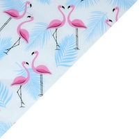 Apaszka bandamka bandana chustka | 101past | kolorowa | flamingi