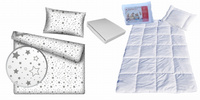 Komplet 100x160 + 40x60 + prześcieradło jersey 80x160  108szary