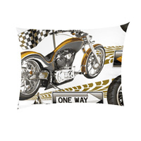 Poszewka z kory 40x40 | 045miodowe | biało miodowa | motory