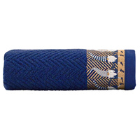 Ręcznik frotte 70x140 gnom granatowy